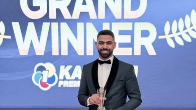 طه طارق يفوز بجائزة الجراند وينر للكاراتيه