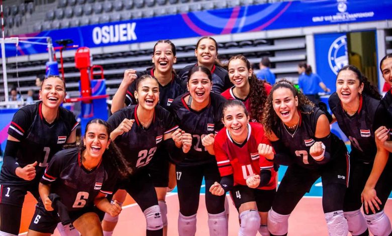 المنتخب الوطني لشابات الكرة الطائرة تحت 19 سنة