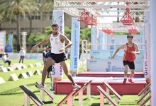 مهند شعبان لاعب منتخب مصر للخماسي الحديث