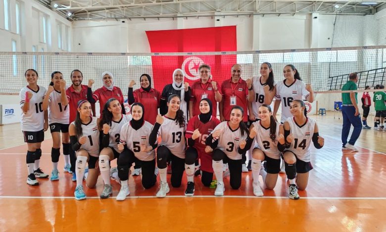 منتخب مصر لناشئات الكرة الطائرة